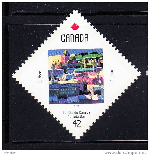 Canada MNH Scott #1424 42c Quebec - Canada Day 1992 125th Anniversary Of Confederation - Neufs