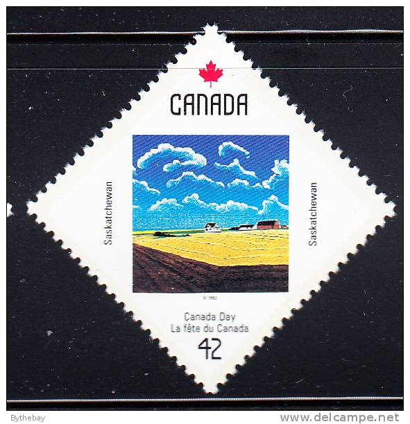 Canada MNH Scott #1425 42c Saskatchewan - Canada Day 1992 125th Anniversary Of Confederation - Ongebruikt