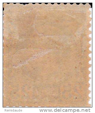 MONACO - 1885 - YVERT N°6 * CHARNIERE FORTE + 1 DENT COURTE - COTE = 1020 EUROS - Unused Stamps