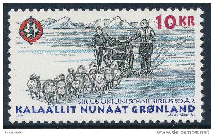 GREENLAND/Grönland 2000, The Sirius Patrol 50 Year - DOGTEAM** - Ungebraucht