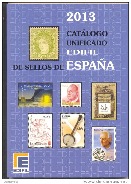 CATALOGO UNIFICADO EDIFIL DE SELLOS DE ESPAÑA AÑO 2013 - Unused Stamps
