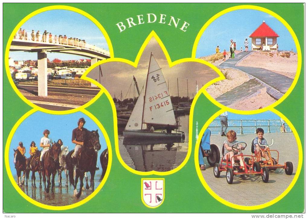 Belgique - Flandre Occidentale - Un Bonjour De Bredene - Bredene