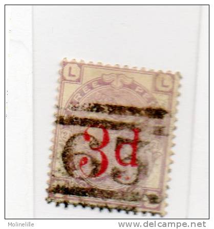 LOT 419 - GRANDE BRETAGNE N° 74 Oblitéré  VICTORIA  Cote 150 € - Usados