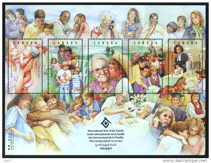 CANADA 1994 - Année Int De La Famille - BF Neufs // Mnh - Neufs