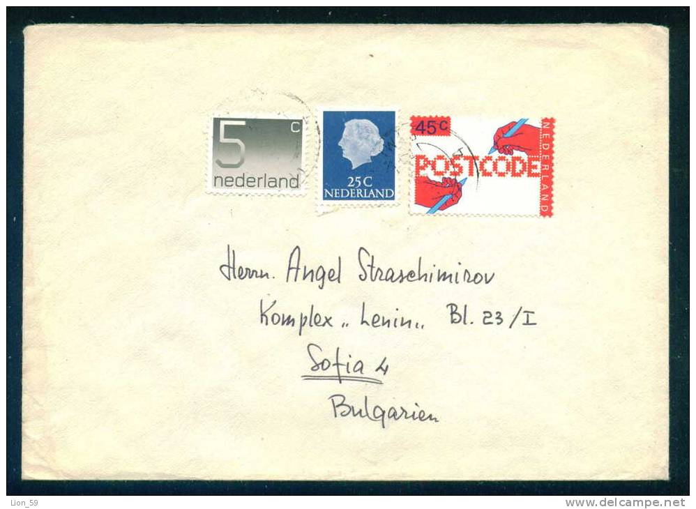 114450 / Envelope POSTCODE Netherlands Nederland Pays-Bas Paesi Bassi Niederlande - Lettres & Documents