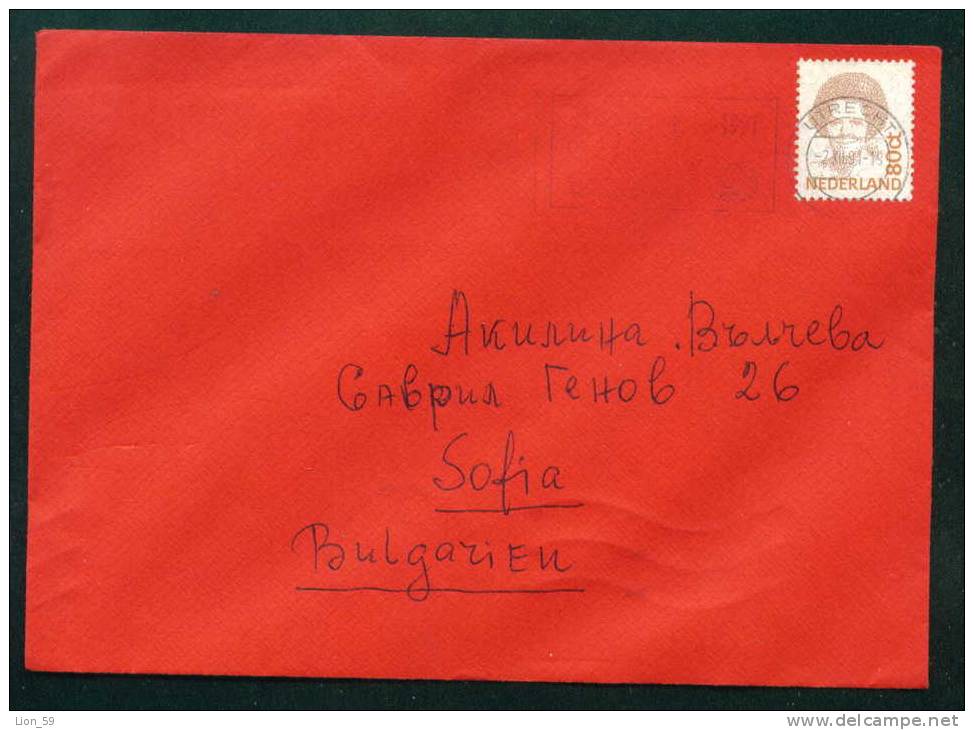 114453 / Envelope 1991 UTRECHT Netherlands Nederland Pays-Bas Paesi Bassi Niederlande - Brieven En Documenten