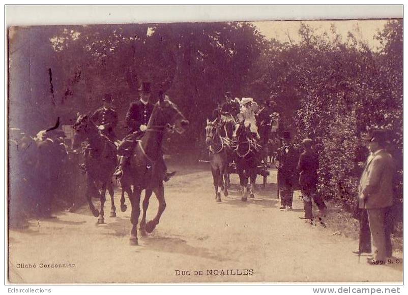 Personnalité    Duc De Noailles    ( Carte Photo ) - Other & Unclassified