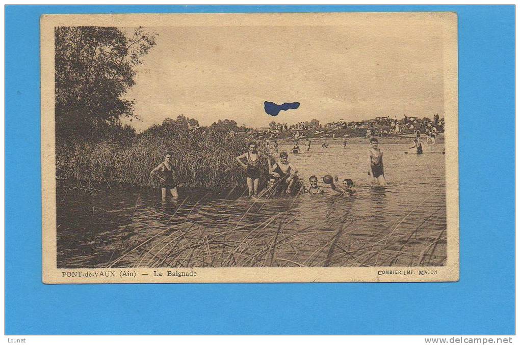 01 PONT De VAUX - La Baignade - Pont-de-Vaux