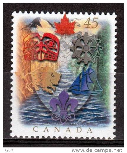 CANADA 1996 - Scoutisme, Rotary Int - 1v Neufs // Mnh - Unused Stamps