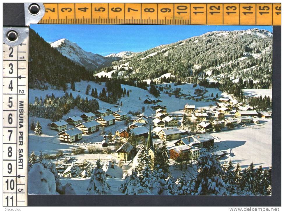 E1798 Wintersportplatz Unterjoch Im Oberallgau Mis Spiesser - Edizione Studio Tanner / Non Viaggiata - Hindelang