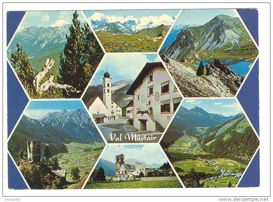 C1323 Val Mustair - Lai Da Rims - Sta Maria Valchave - Fuldera - Ruine Ober Reichenberg / Non Viaggiata - Fuldera