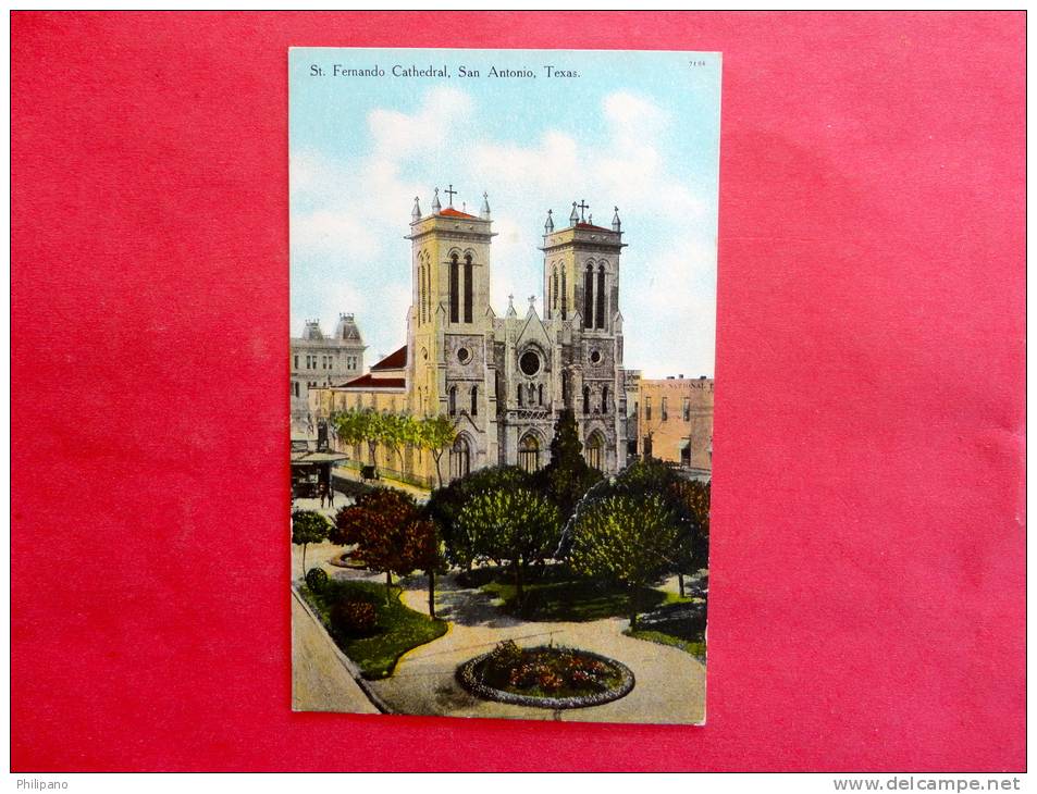 - Texas > San Antonio (  St Fernando Cathedral  Ca 1910l ===  = Ref 664 - San Antonio