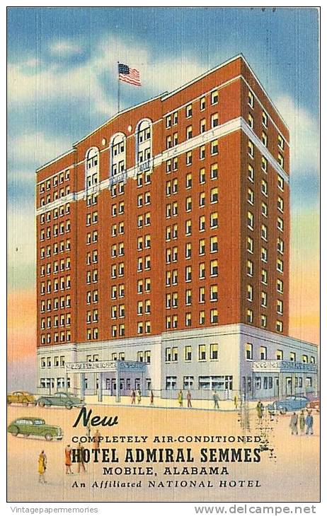 107631-Alabama, Mobile, Hotel Admiral Semmes - Mobile