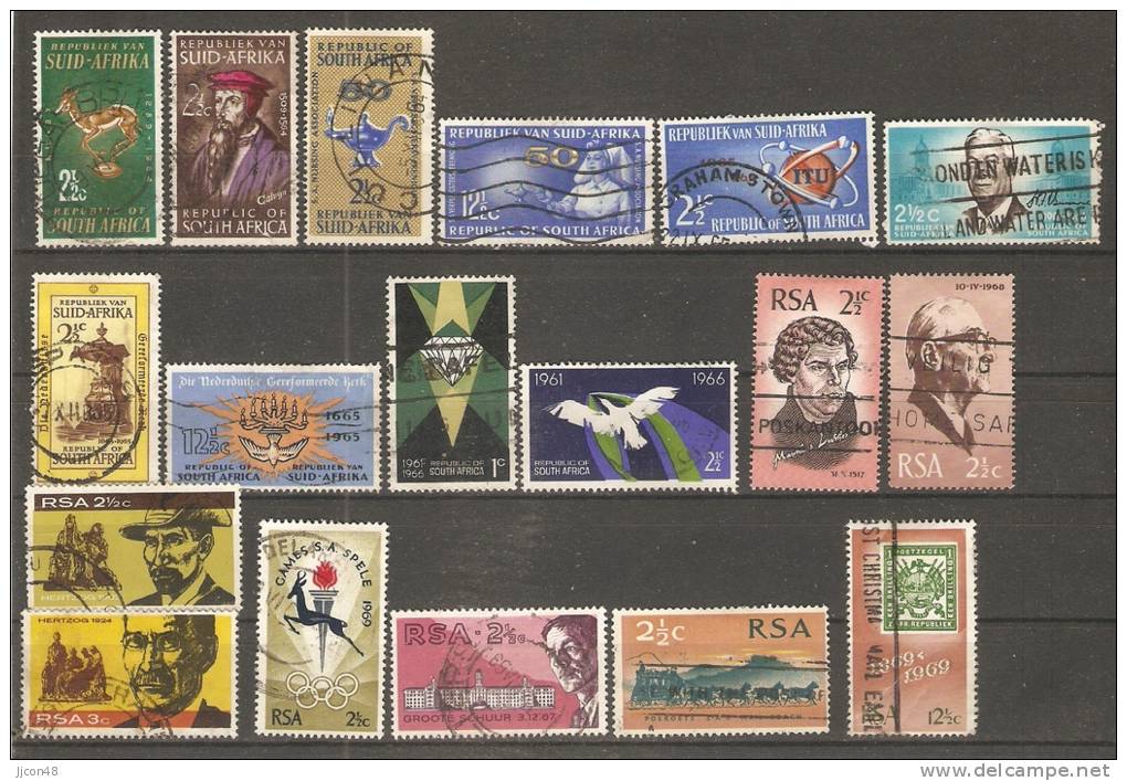 South Africa 1960`s - Used Stamps