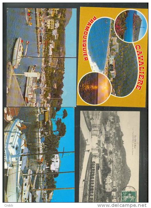 4741 - Lot De 100  CPA CPSM, CPM De La Cote D\´ AZUR  (1/3 Petit Format) - 5 - 99 Cartes