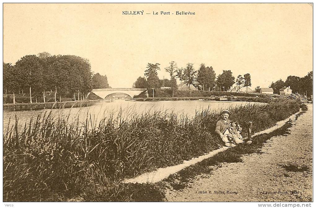 Carte Postale Ancienne De SILLERY - Sillery