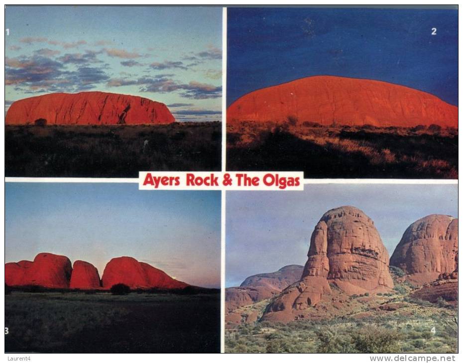 (164) Australia - WA - Ayers Rock & The Olgas - Uluru & The Olgas