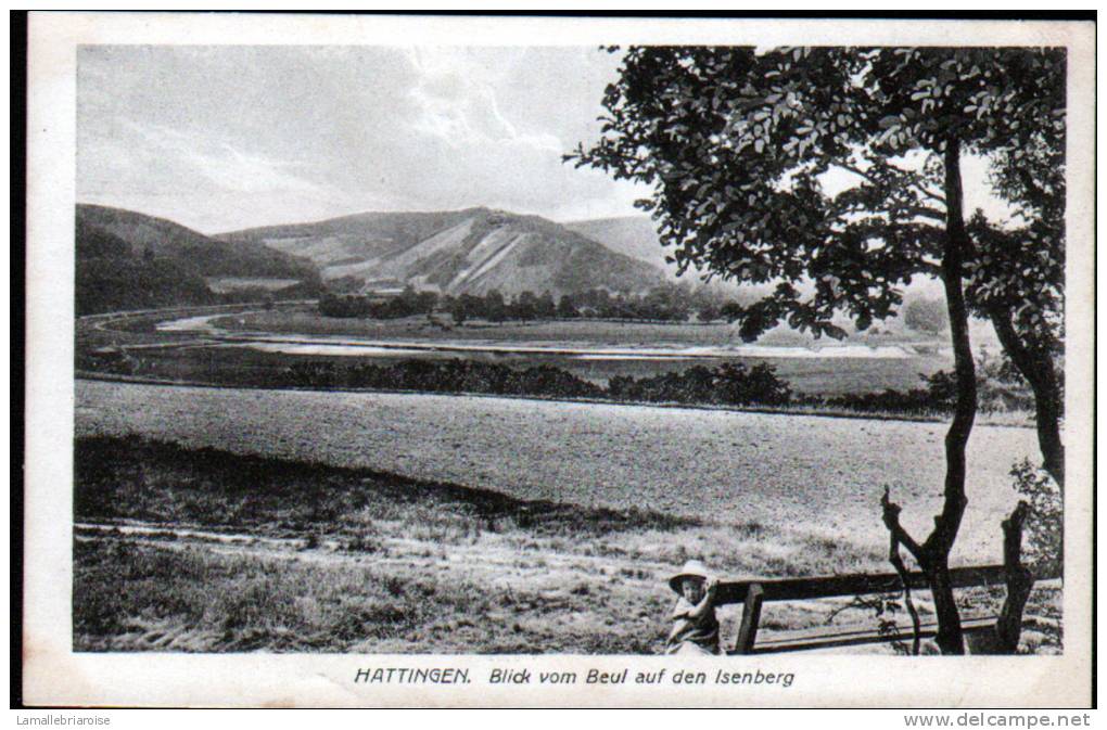 HATTINGEN - BLICK VOM BEUL AUF DEN ISENBERG - Hattingen