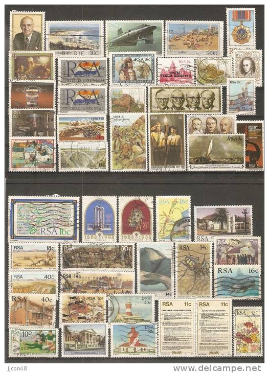 South Africa 1980`s  (o)  (lot 3) - Used Stamps