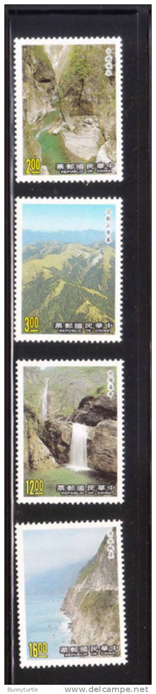 ROC China Taiwan 1989 Taroko National Park Scenery MNH - Nuovi