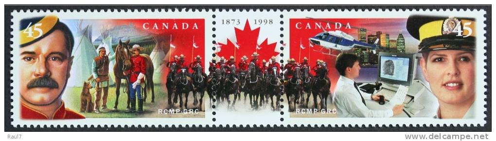 CANADA 1998 - Gendarmerie Royal Du Canada - 2v  Neufs // Mnh - Unused Stamps