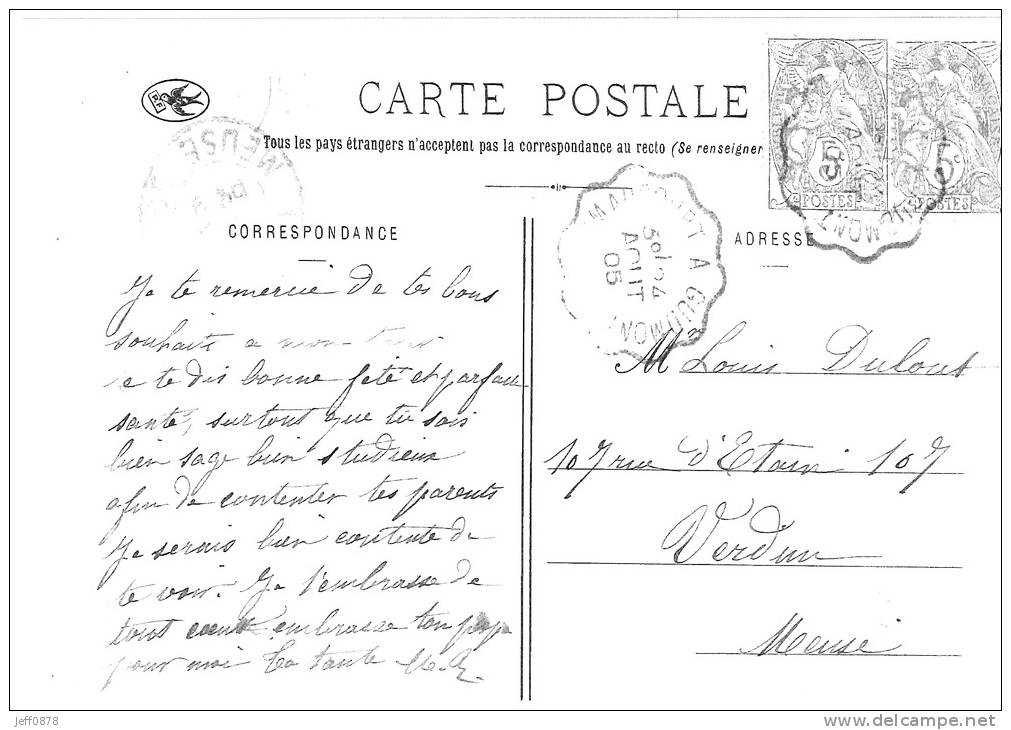 52 - Haute-Marne - Doulaincourt - Les Forges - 1905 -Trés Bon état - Doulaincourt