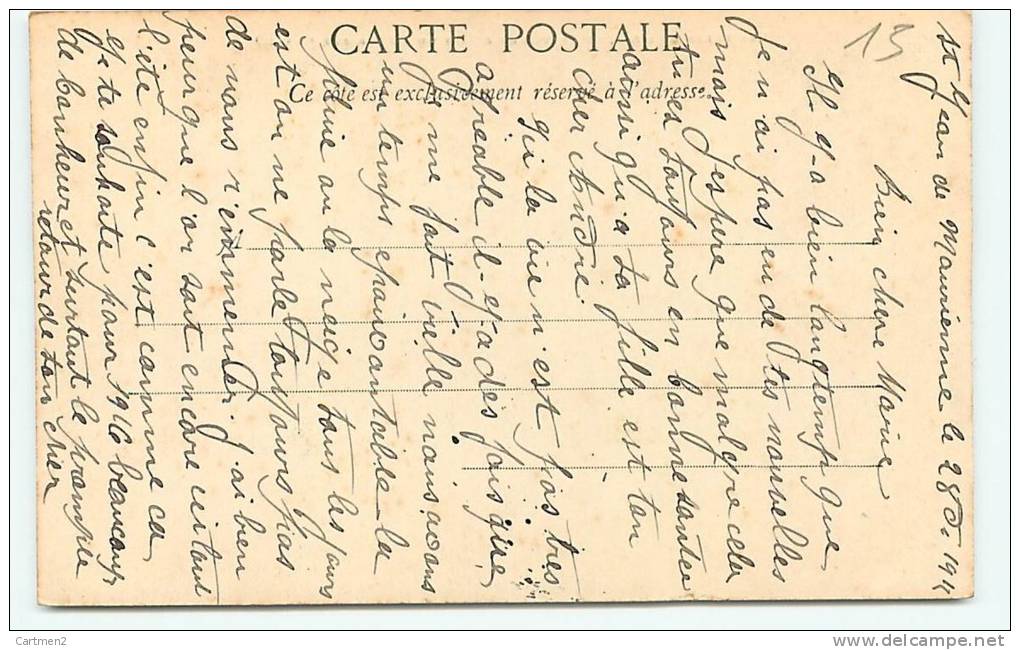 RARE CPA : LE CHATELARD FORT DU TELEGRAPHE LES BORDS DE L´ARC 1900 SAVOIE - Le Chatelard