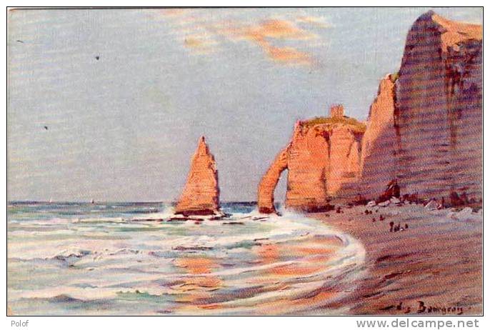 Eugène BOURGEOIS - Les Sites De France - Bords De La Loire - Normandie - ETRETAT      (47093) - Bourgeois