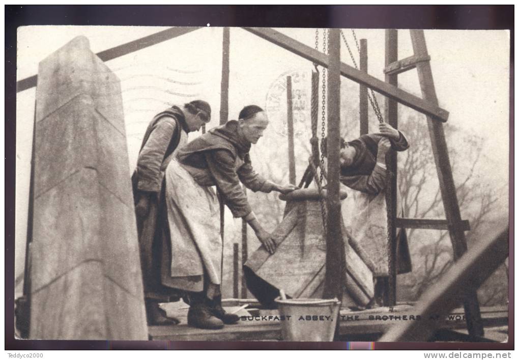 BUCKFAST ABBEY The Brothers At Work - Buckinghamshire