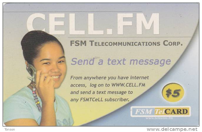 Micronesia, FSM-R-078, Cell.fm, Twelfth Edition (Remote Memory), , 2 Scans. - Micronesië