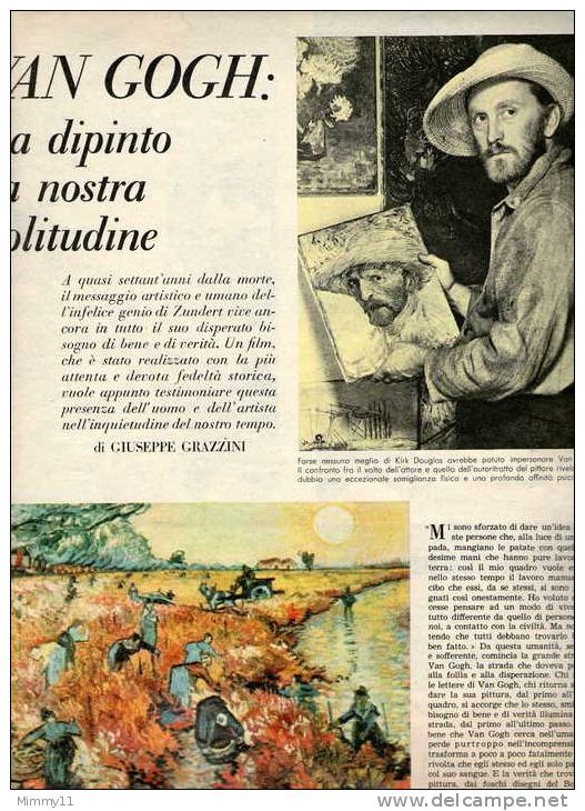 Epoca -La Nascita Di Carolina Di Monaco - Kirk Douglas Interpreta Van Gogh... 03-02-1957 - N° 331 - Cine