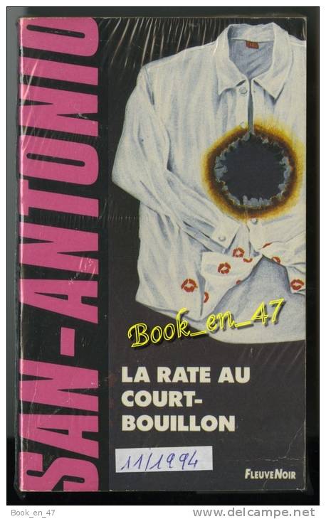 {74300} San-Antonio, La Rate Au Court-bouillon. 11/1994 ; A. Siauve . " En Baisse " - San Antonio