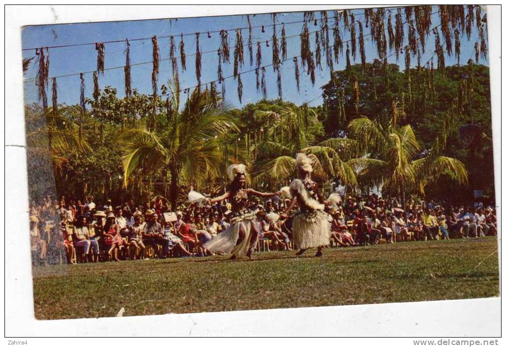 Danse - Folklore - Un Couple De Danseur Tahitians - Tahiti