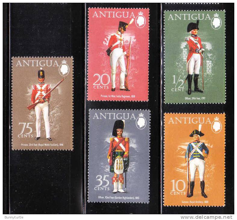 Antigua 1974 Uniform Military MNH - 1960-1981 Autonomie Interne