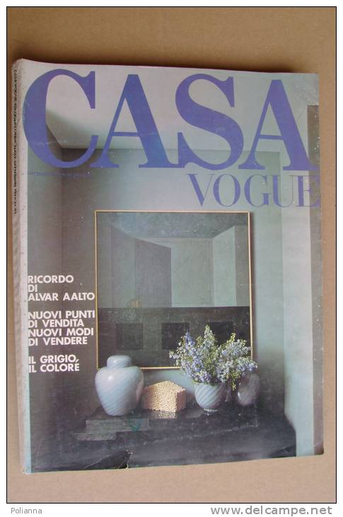 PBI/51 CASA VOGUE N.61-1976/5^ Strada Di New York/New Yersey/Tra I Vigneti Attorno A Vienna/Alvar Aalto - Art, Design, Décoration