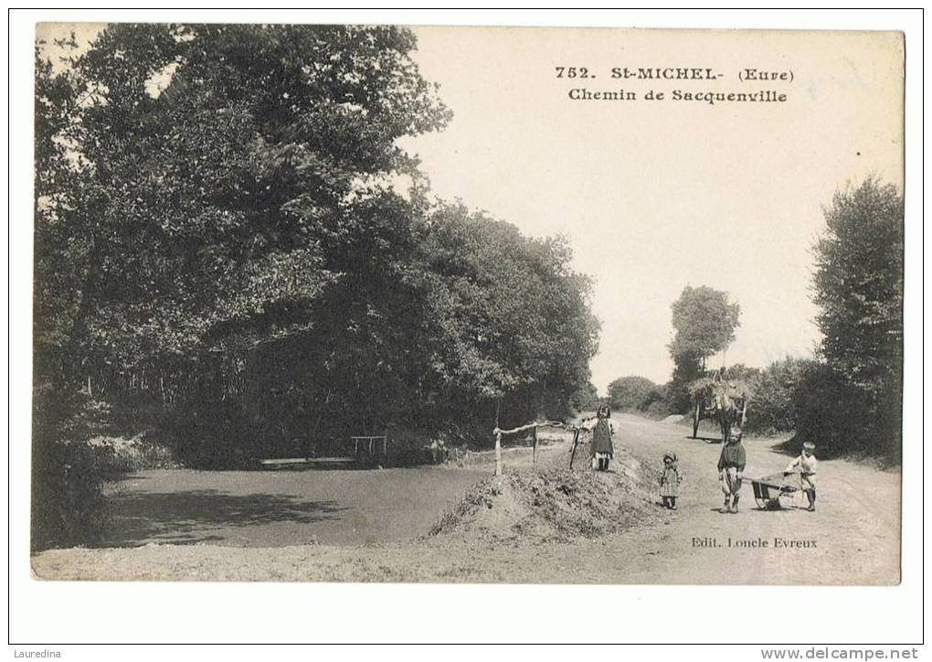 CP ST MICHEL N°752 CHEMIN DE SACQUENVILLE - Autres & Non Classés