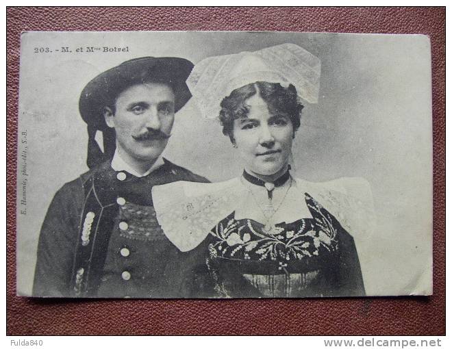 CPA.  M. Et Mme Botvel.    1908. - Couples