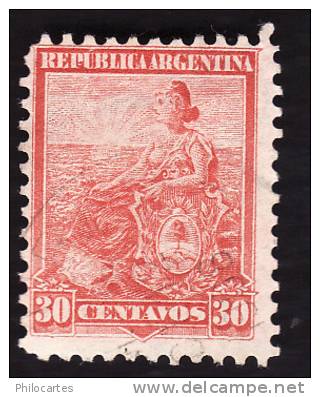 ARGENTINE 1899  -  YT  124 -   Liberté  -- Oblitéré - Oblitérés