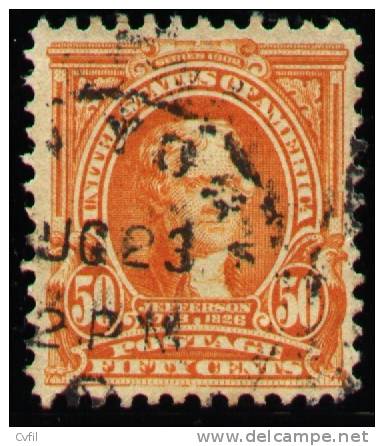 UNITED STATES 1903 - The 50c JEFFERSON Of The Regular Issue - Used Stamps