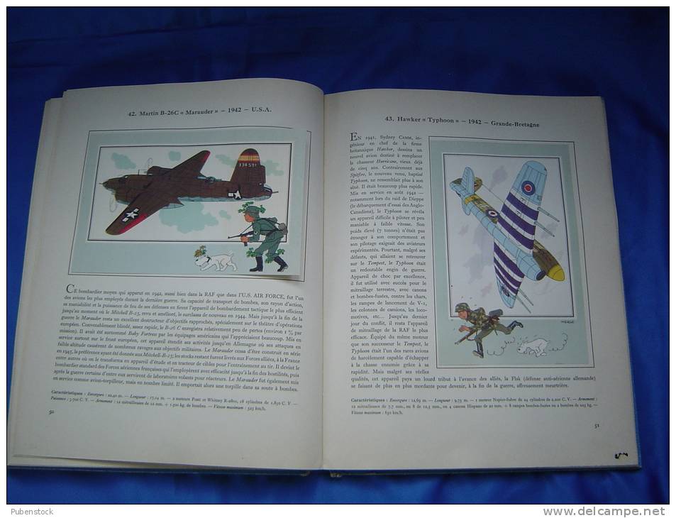 L'Aviation Guerre 1939 - 1945. Hergé. Complet - 1953 - Hergé