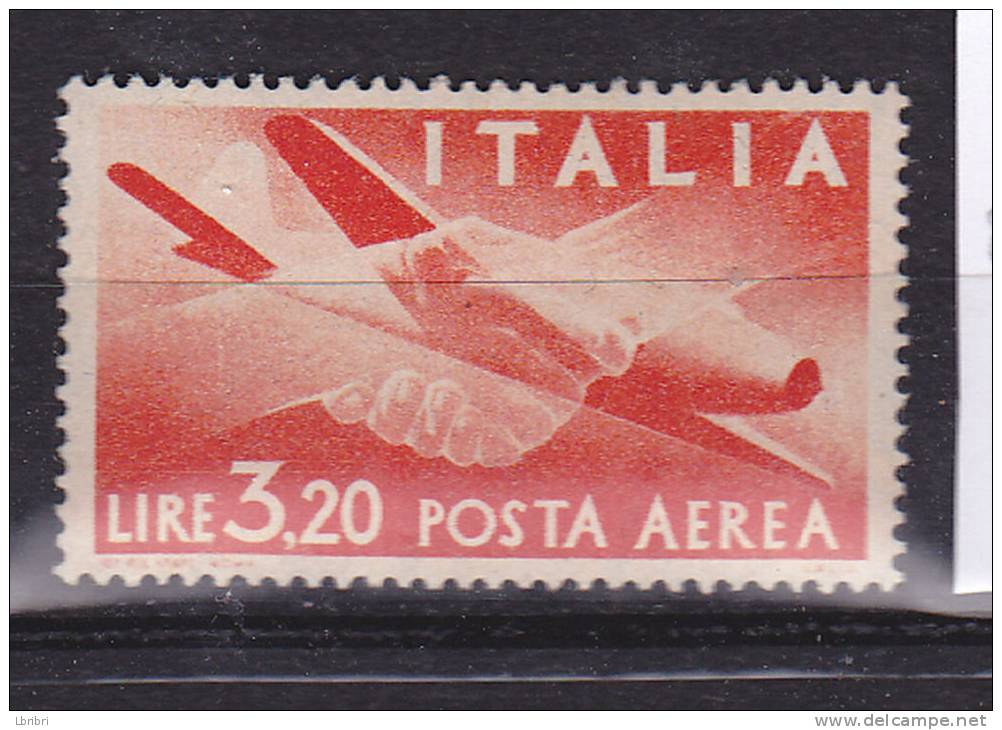 ITALIE N° PA 115 3L20 ROUGE ORANGE SERIE COURANTE NEUF SANS CHARNIERE - Poste Aérienne