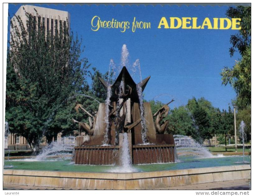 116) Australia - SA - Adelaide Victoria Square FOuntain - Adelaide