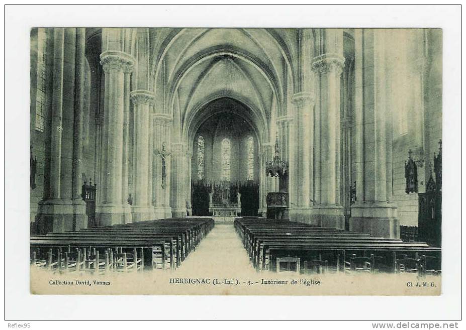 HERBIGNAC - Intérieur De L'Eglise - Herbignac