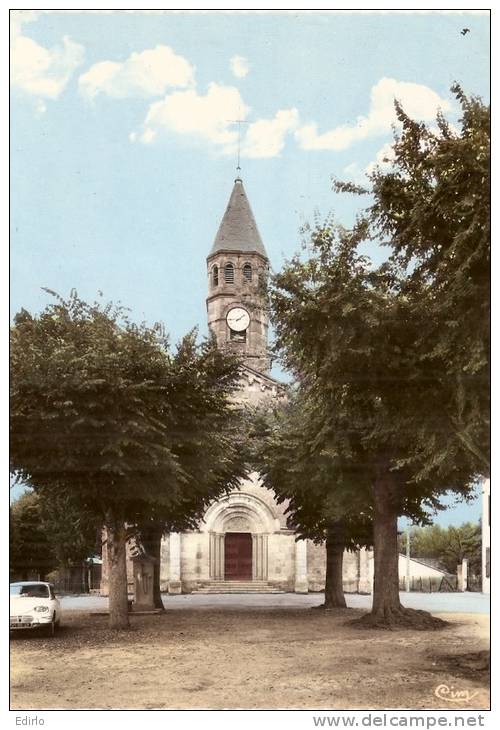 GABARRET Place De L'église - Timbrée  1974 TTB - Gabarret