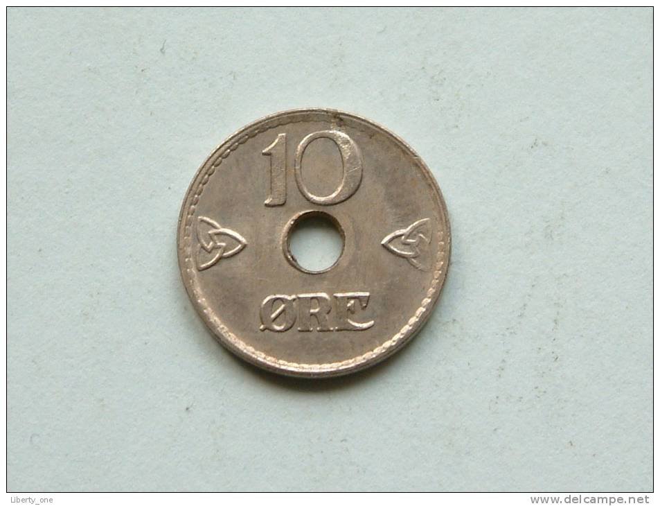 1926 - 10 ORE / KM 383 ( For Grade, Please See Photo ) ! - Noruega