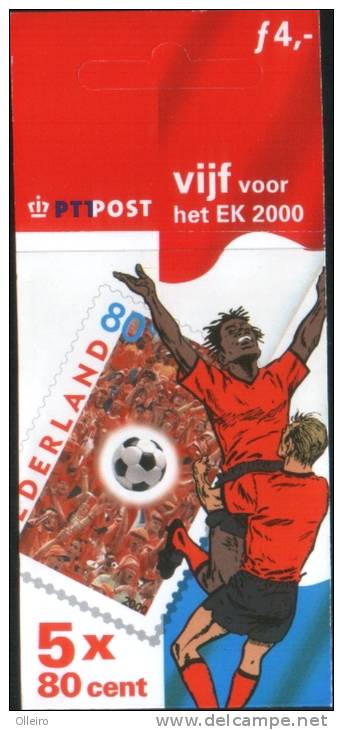 Olanda Pays-Bas Nederland Netherlands 2000 Sport Football Soccer Carnet Europei Di Calcio ** MNH - Libretti