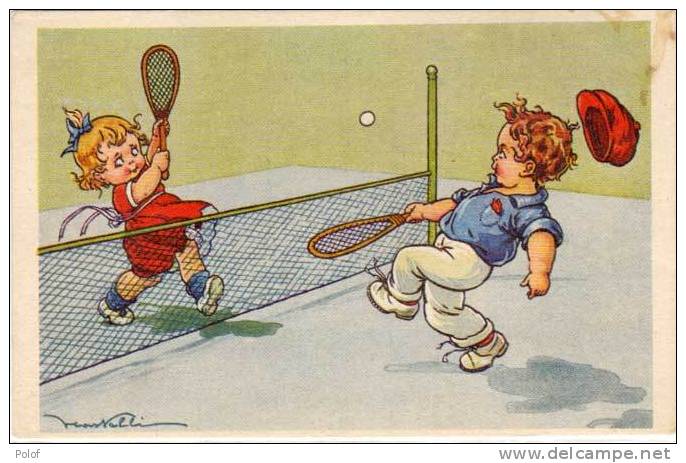 CASTELLI - Enfants Jouant Au Tennis (4) - Castelli