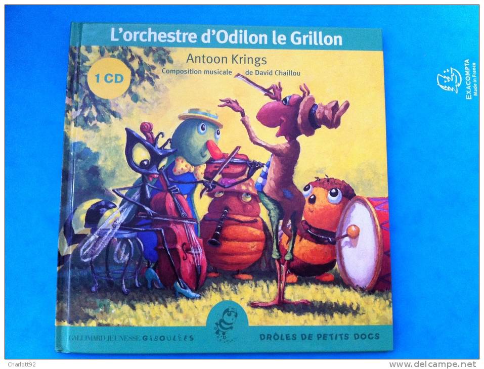 CD  L'ORCHESTRE D'ODILON LE GRILLON - Instrumental