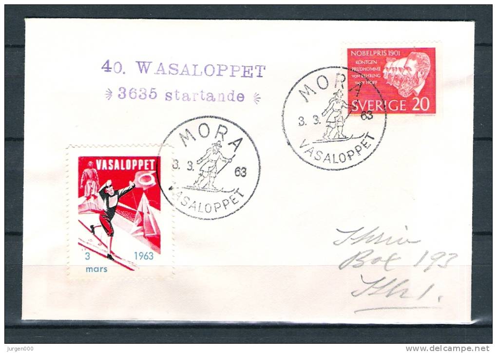 SVERIGE, 03/03/1963 VASALOPPET - MORA (GA1512) - Hiver 1960: Squaw Valley