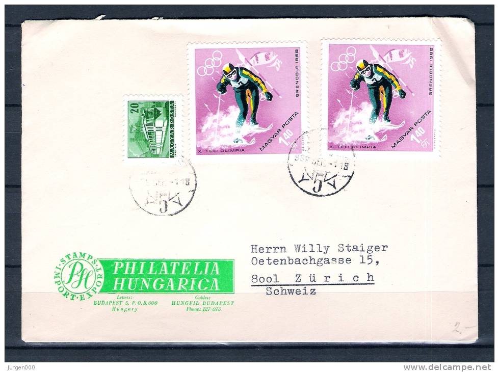 MAGYAR POSTA, 18/09/1996 Philatelia Hungarica  (GA1558) - Inverno1994: Lillehammer